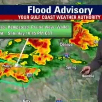 Houston Flash Flood Advisory: Portion of southeast Texas counties under advisory