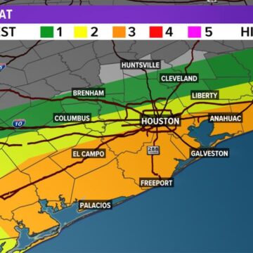 LIVE UPDATES: Severe Thunderstorm Warning issued for parts of Harris and Montgomery counties until 1:30 p.m.