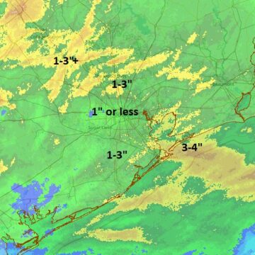 Saturday remains the best of the weekend, while Sunday may be sloppy especially to the south