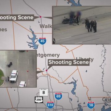 At least 5 motorcyclists shot in separate locations in Texas