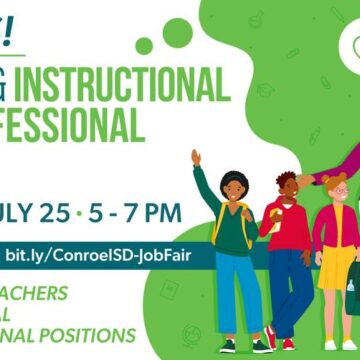 Conroe ISD to Hold Job Fair Tuesday, July 25