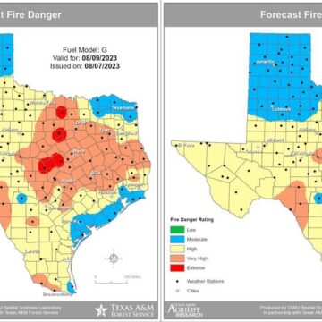 With the persistence of heat and drought, wildfire risks are on the rise