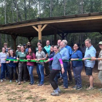 Lone Star College-Tomball, Bayou Land Conservancy hold ribbon-cutting for outdoor classroom