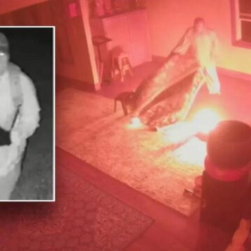 Molotov cocktail sets Texas Buddhist temple ablaze as authorities hunt for arson suspect