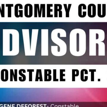 Montgomery County Constable’s Investigator struck by vehicle, Suspect in Custody