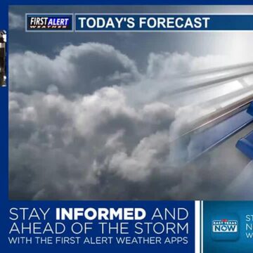 Hurricane Francine to bring showers and heavy downpours to East Texas today