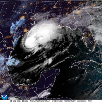 Once Francine passes to our north, summertime temperatures will return for a good spell