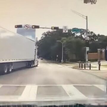 Florida Man Leads Police On High-Speed Chase In Big Rig