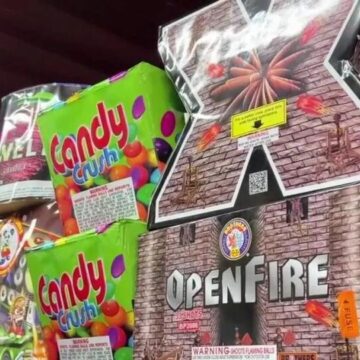 Family firework stand in Splendora hit before New Year’s