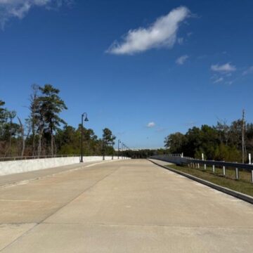 New roadway Valley Ranch Bend Drive opens to motorists in New Caney