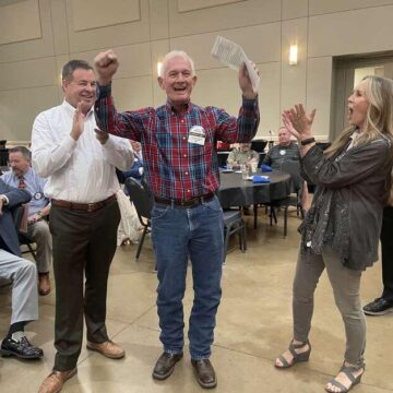 Conroe Noon Lions: Club member takes home new car from Gullo in annual Lucky Derby Draw