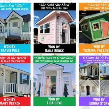 Parade of Playhouses raffle raises more than $30,000 for CASA