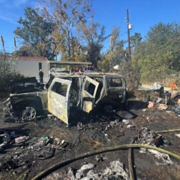 Spring Street Corner Erupts In Flames As Car Fire Sends One To Life Flight