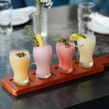 Order These Ultimate Drink Flights in The Woodlands