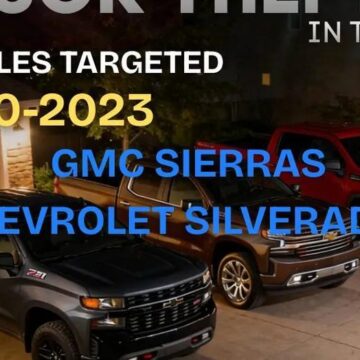 Conroe truck thefts: Authorities warning residents about increase in GMC, Chevrolet truck thefts