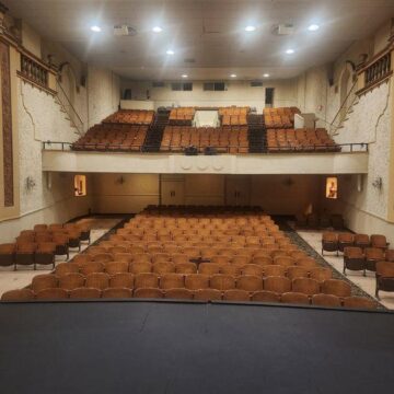 Historic Crighton Theatre renovates with new seating