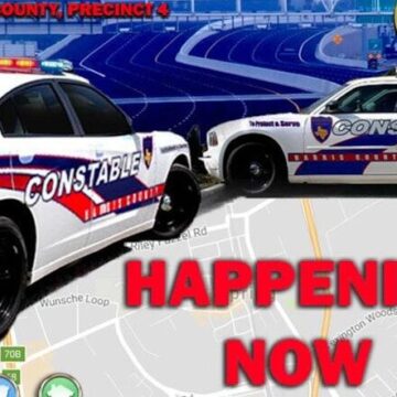 Cops Swarm Spring Intersection as Precinct 4 Hunts Fleeing Suspect