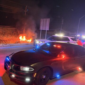 145-mph chase ends in fiery Splendora crash, self-inflicted gunshot wound