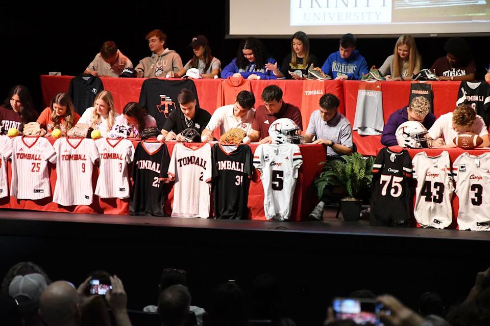 53 Tomball ISD Student-Athletes Celebrated on 2026 National Signing Day