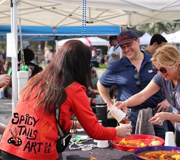 Spicy Tails Art Sale 2026 Brings Crawfish Cook-Off, Zydeco Music and Youth Art Contest to The Woodlands Town Green Park