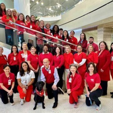 Memorial Hermann Goes Red for Heart Disease on National Wear Red Day