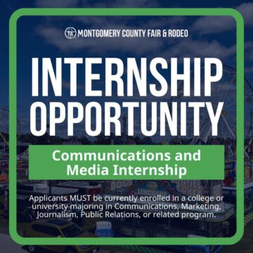 Montgomery County Fair offers communications internship